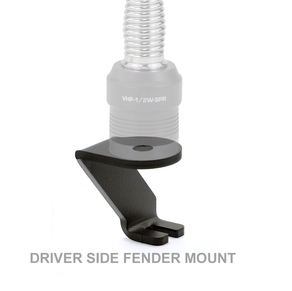 Fender Radio A-Pillar Antenna Mount Ford F-Series Chevy Silverado Dodge Ram – Rugged ...