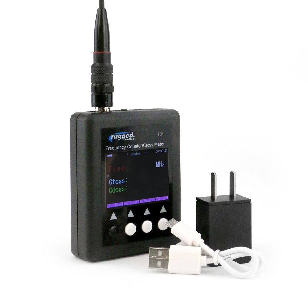 Frequency Counter for Analog 2 Way Radios Rugged Radios