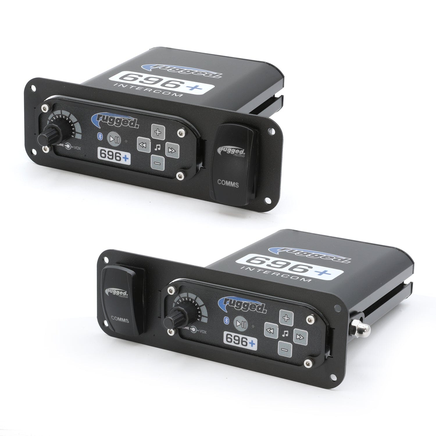 In-Dash Mount with Switch Hole for Rugged Intercoms – Rugged Radios