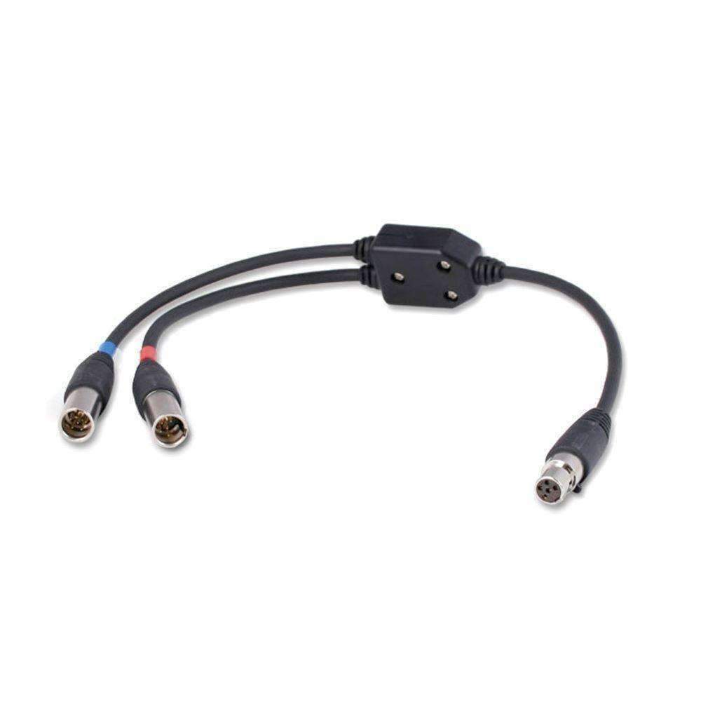 Intercom Headsets / Helmet 5 Pin Port Splitter Cable
