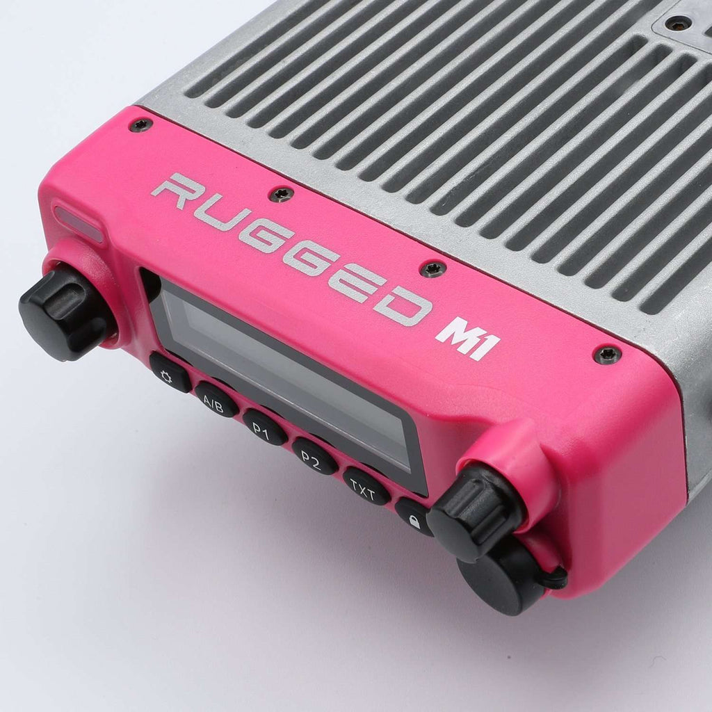 KIT de Radio para Carreras VHF M1 ROSA a prueba de agua con Antena • Digital y Análogo