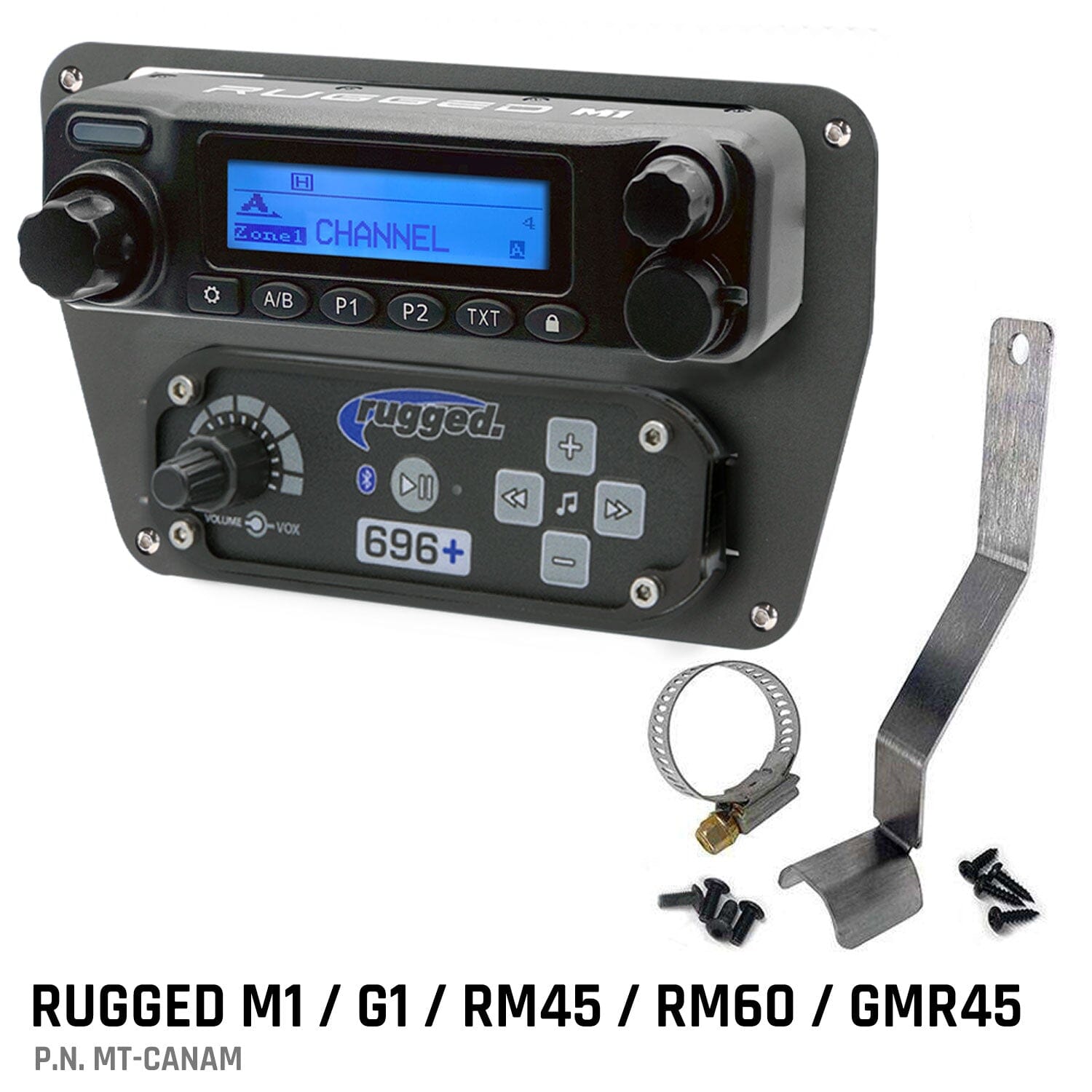 Can-Am Commander Intercom and Radio Mount – Rugged Radios