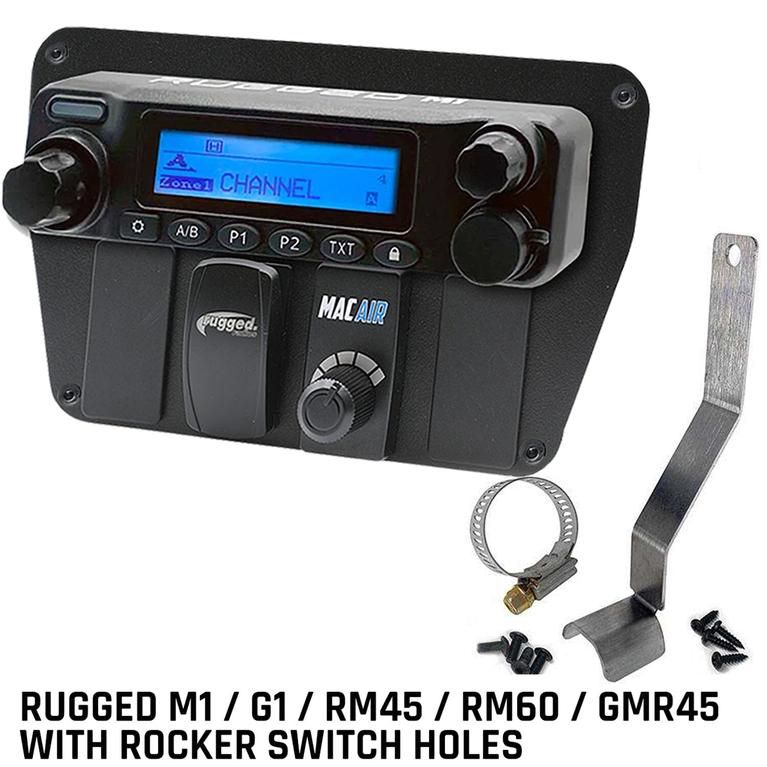 Can-Am Commander Intercom and Radio Mount – Rugged Radios