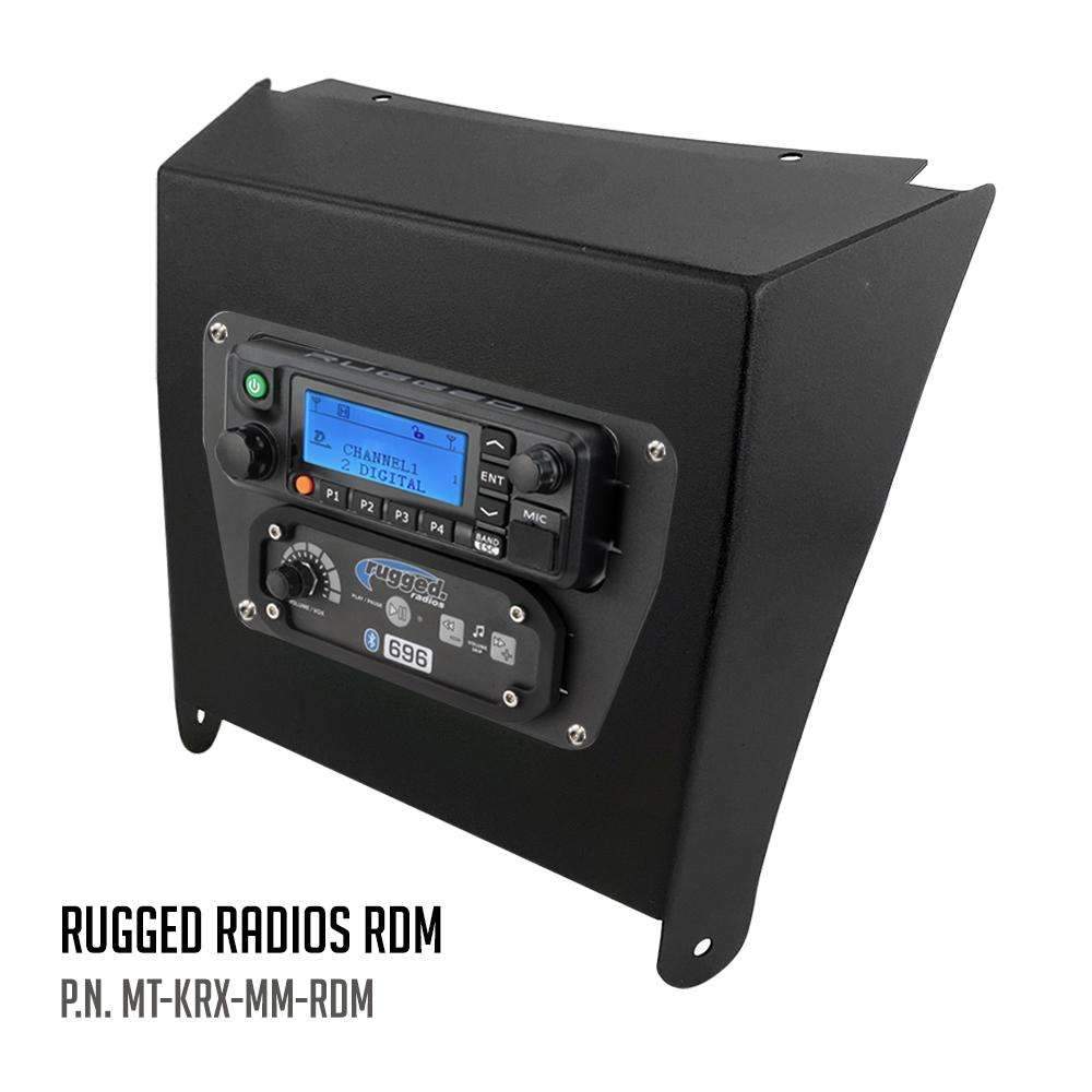 Kawasaki KRX Multi-Mount Kit for Rugged Mobile Radios and Intercom