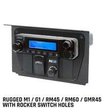 Load image into Gallery viewer, Polaris XP1 Mount Kit for M1 / G1 / RM60 / GMR45 Radio and Rugged Intercom