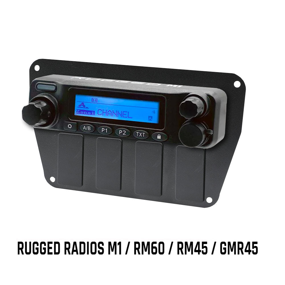 Multi Mount Insert or Standalone Mount for Rugged Radios with Rocker S