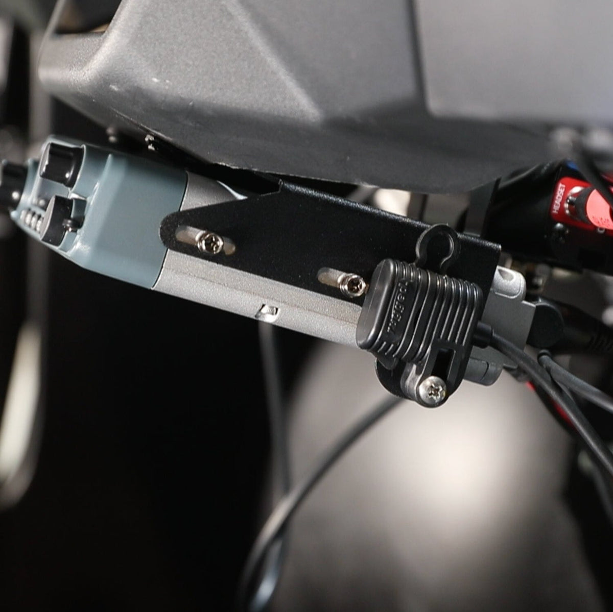 Radio Control Mount Polaris RZR XP - Radio and Remote Head Intercom Mount – Rugged Radios