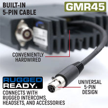 Load image into Gallery viewer, Radio Kit Lite - GMR45 GMRS Band Mobile Radio with Stealth Antenna