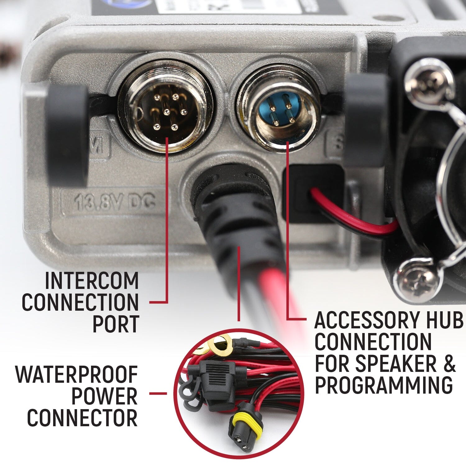 Radio Kit - Pink Rugged G1 ADVENTURE SERIES Waterproof GMRS Mobile