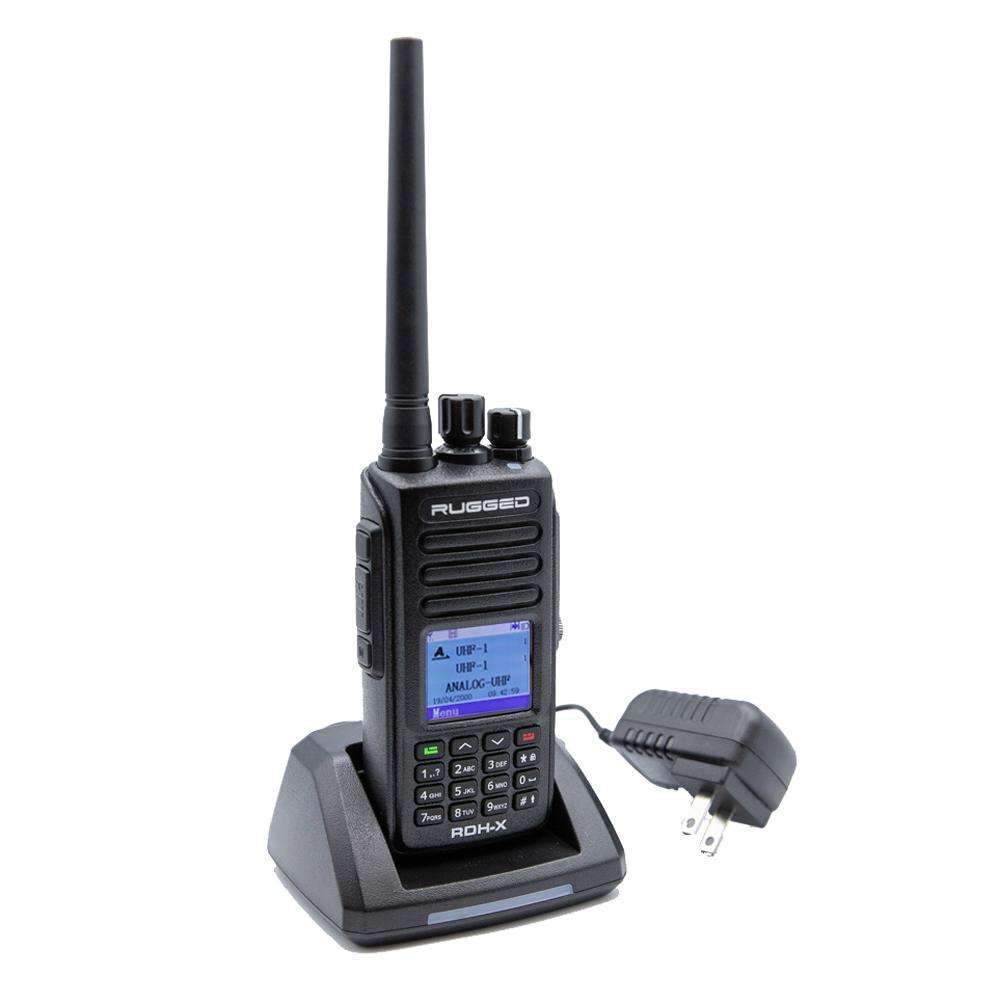 Walkie Talkie H28 Multifunción 12W VHF/UHF de Largo Alcance - Herda Radio