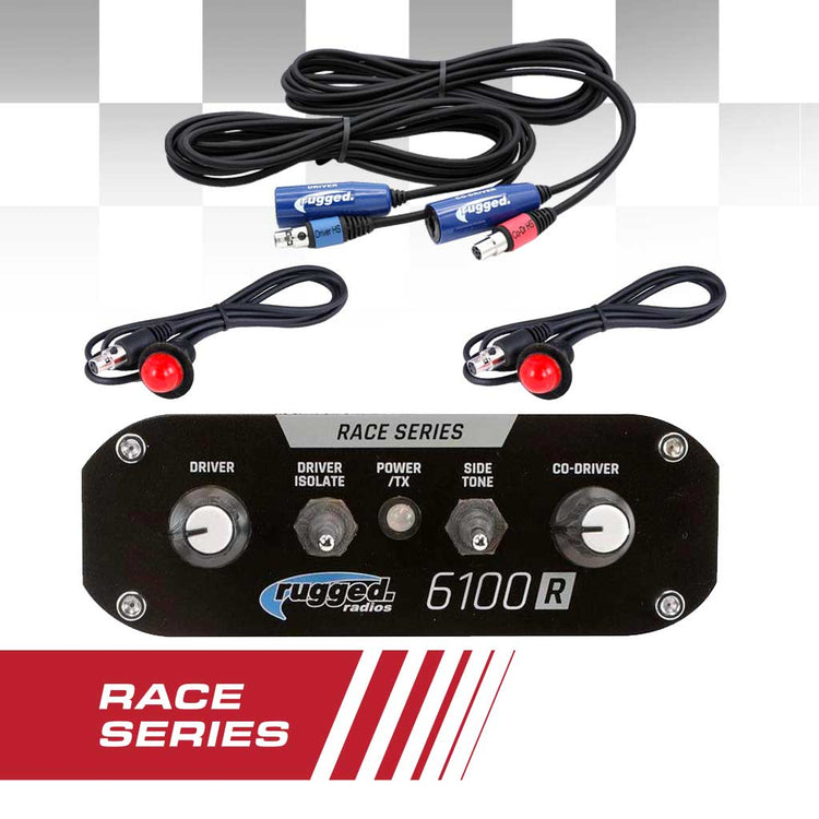 2 Man Racing Offroad Race Car Communications – Rugged Radios