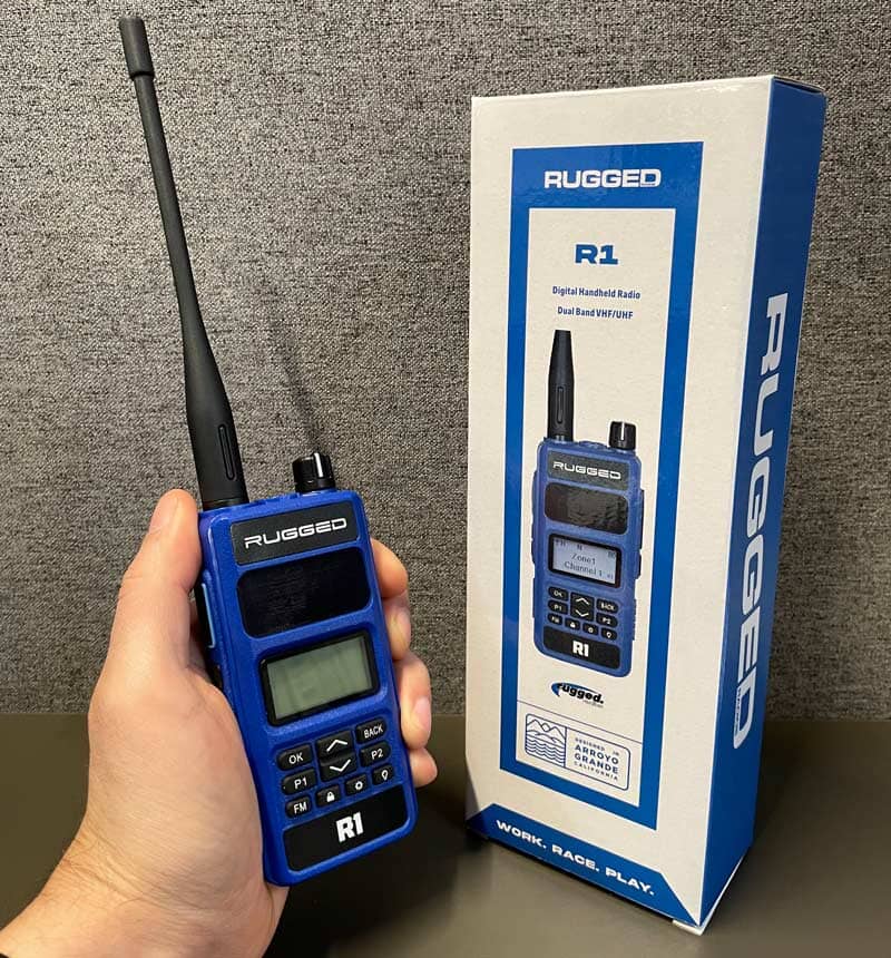 Rugged R1 Business Band Handheld - Digital and Analog - Demo - Clearance