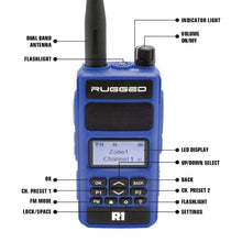 Load image into Gallery viewer, Rugged R1 Business Band Handheld - Digital and Analog (Demo/Clearance)