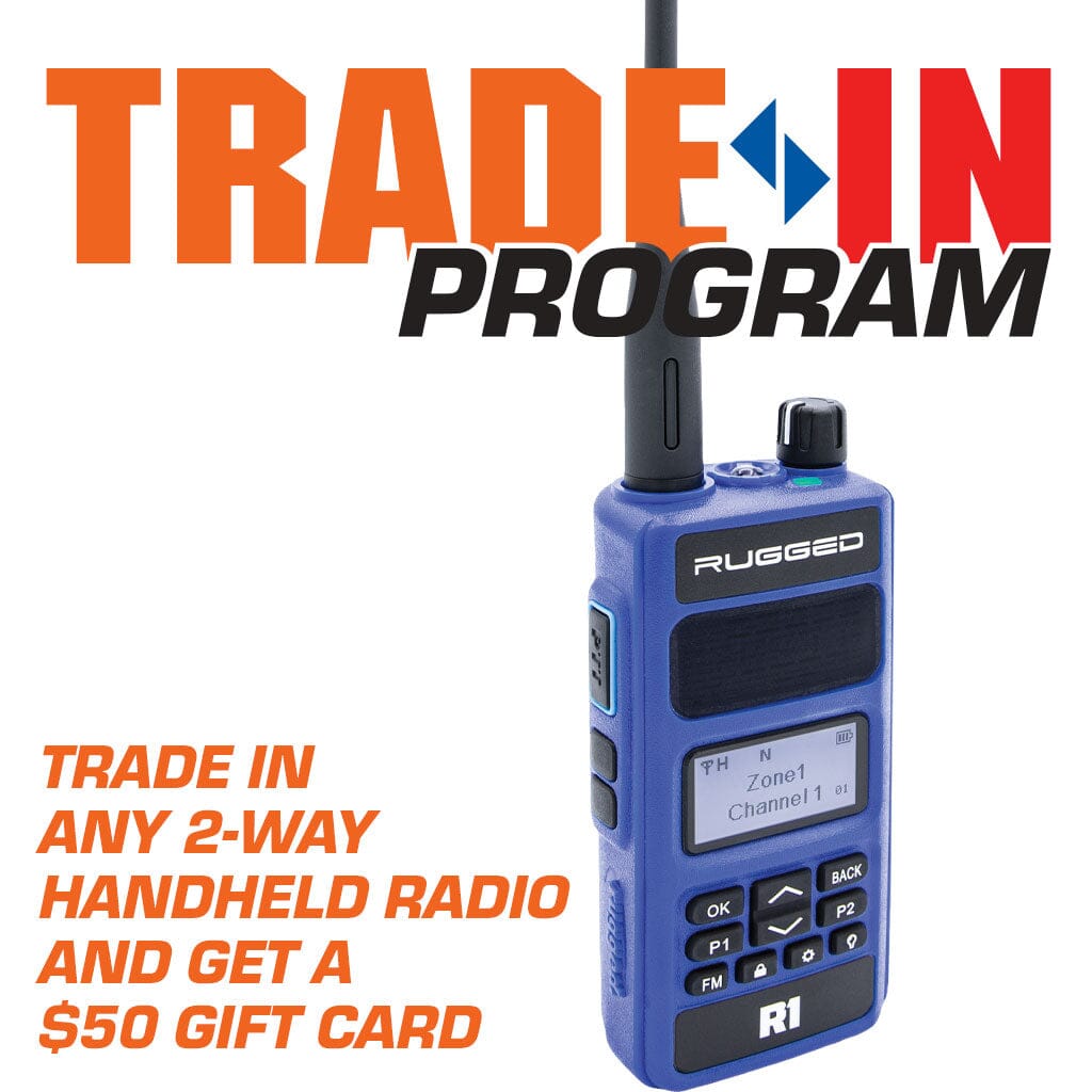 Rugged R1 Business Band Handheld Trade In - Digital and Analog