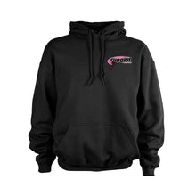 Load image into Gallery viewer, Rugged Radios &#39;Pink&#39; Men&#39;s Pullover Hoodie - Black