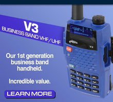 Load image into Gallery viewer, Rugged V3 Business Band Handheld - Analog Only