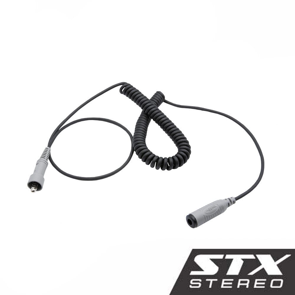 STX STEREO Headset or Helmet Extension Coil Cable