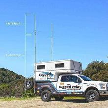 Load image into Gallery viewer, VHF Fiberglass Base Camp Antenna