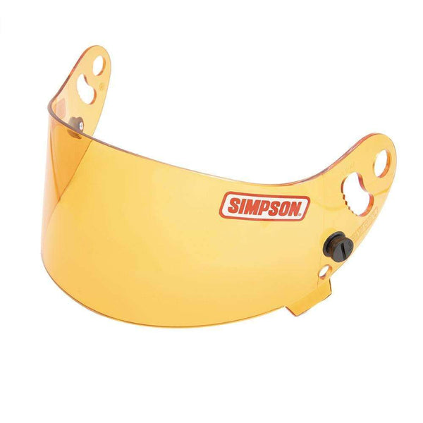 Simpson Devil Ray Amber Helmet Shield for Desert Devil Helmet Simpson Devil Ray Amber Helmet Shield for Desert Devil Helmet