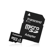Load image into Gallery viewer, 2 GB Micro SD Card with Adapter